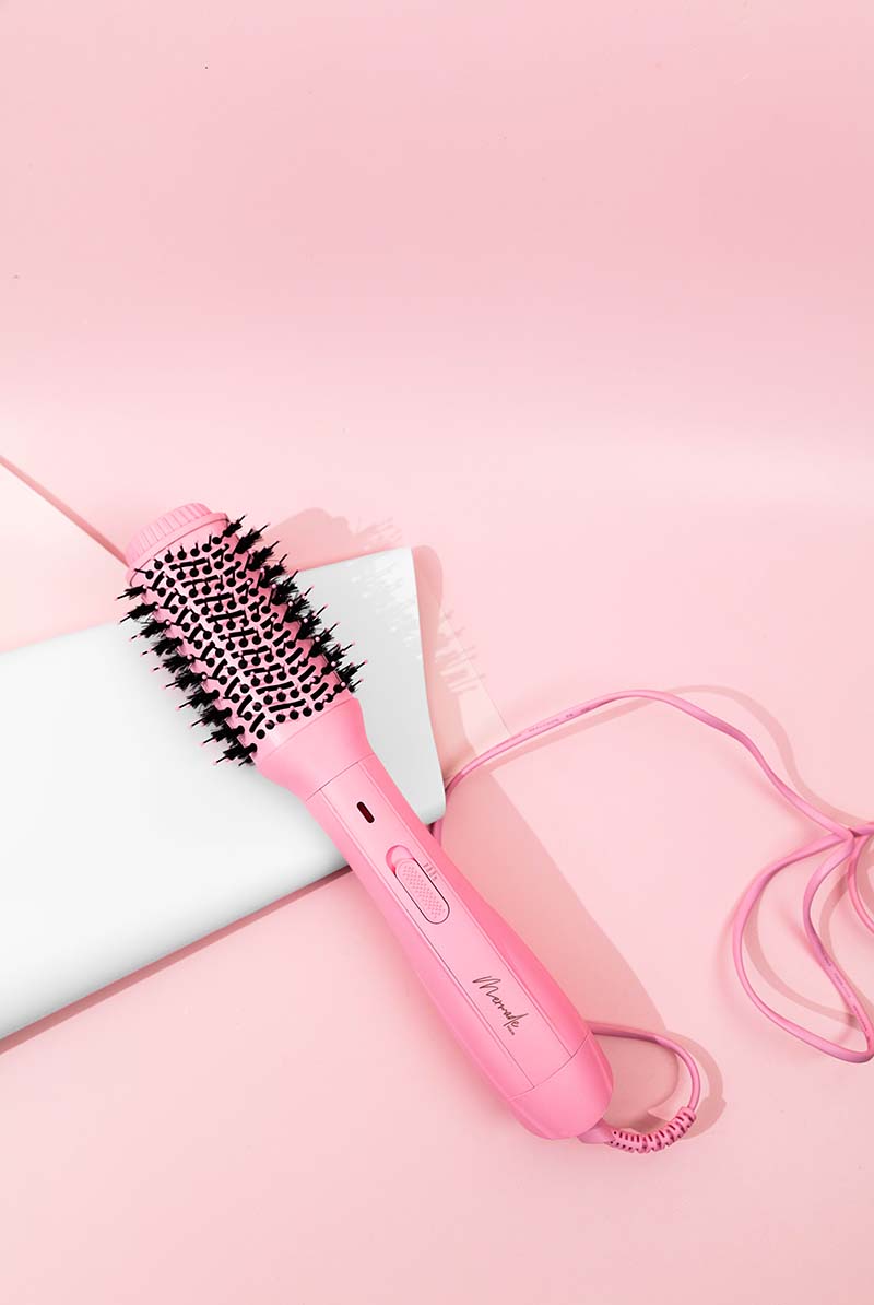 Mermade Hair: Creative Pink Product Photography for a Hair Styling Tool Brand