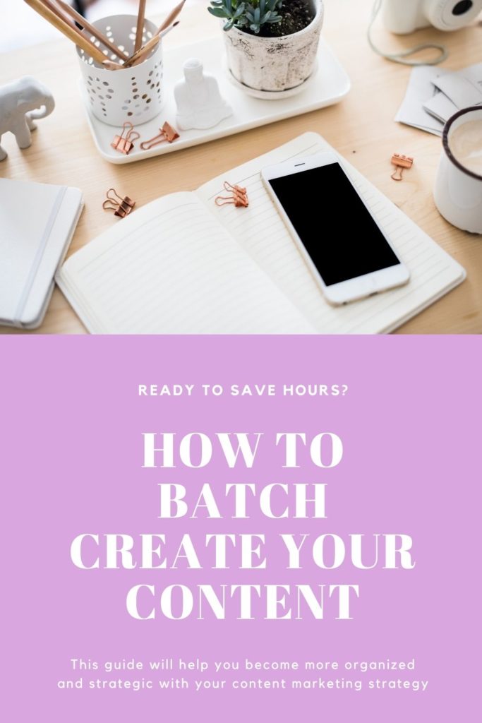 how to batch create content