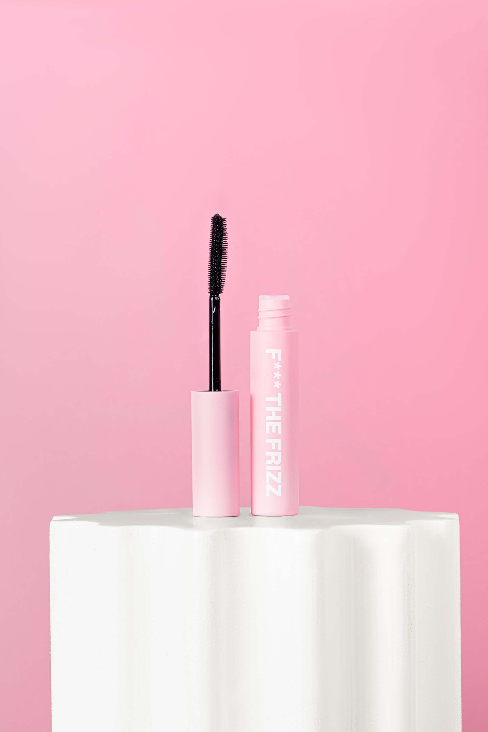 Bold Pink Product Photos for Anit Frizz Hair Wand. Styled content creation by Megzie Makes