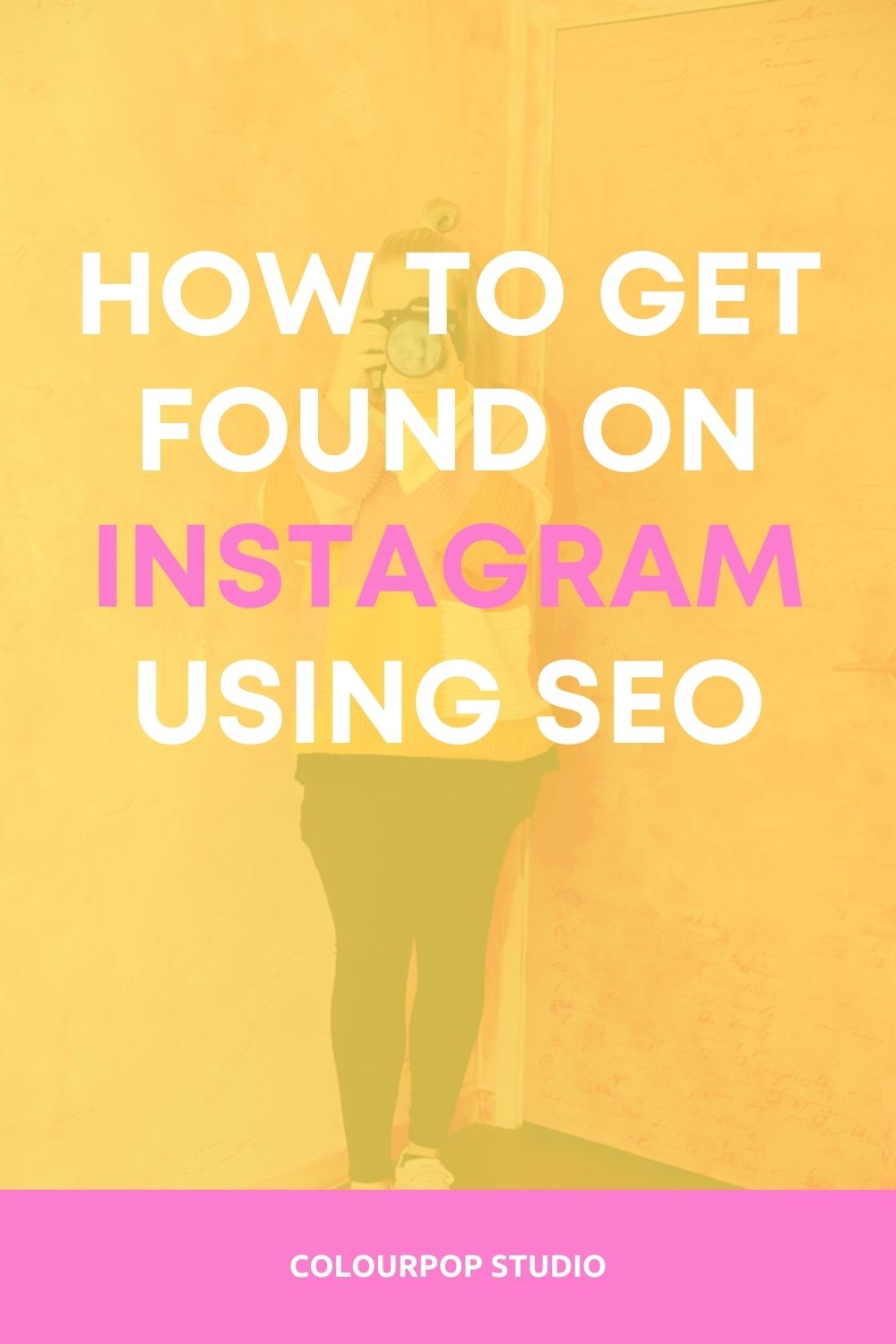 how to get found on instagram using seo by colourpop studio