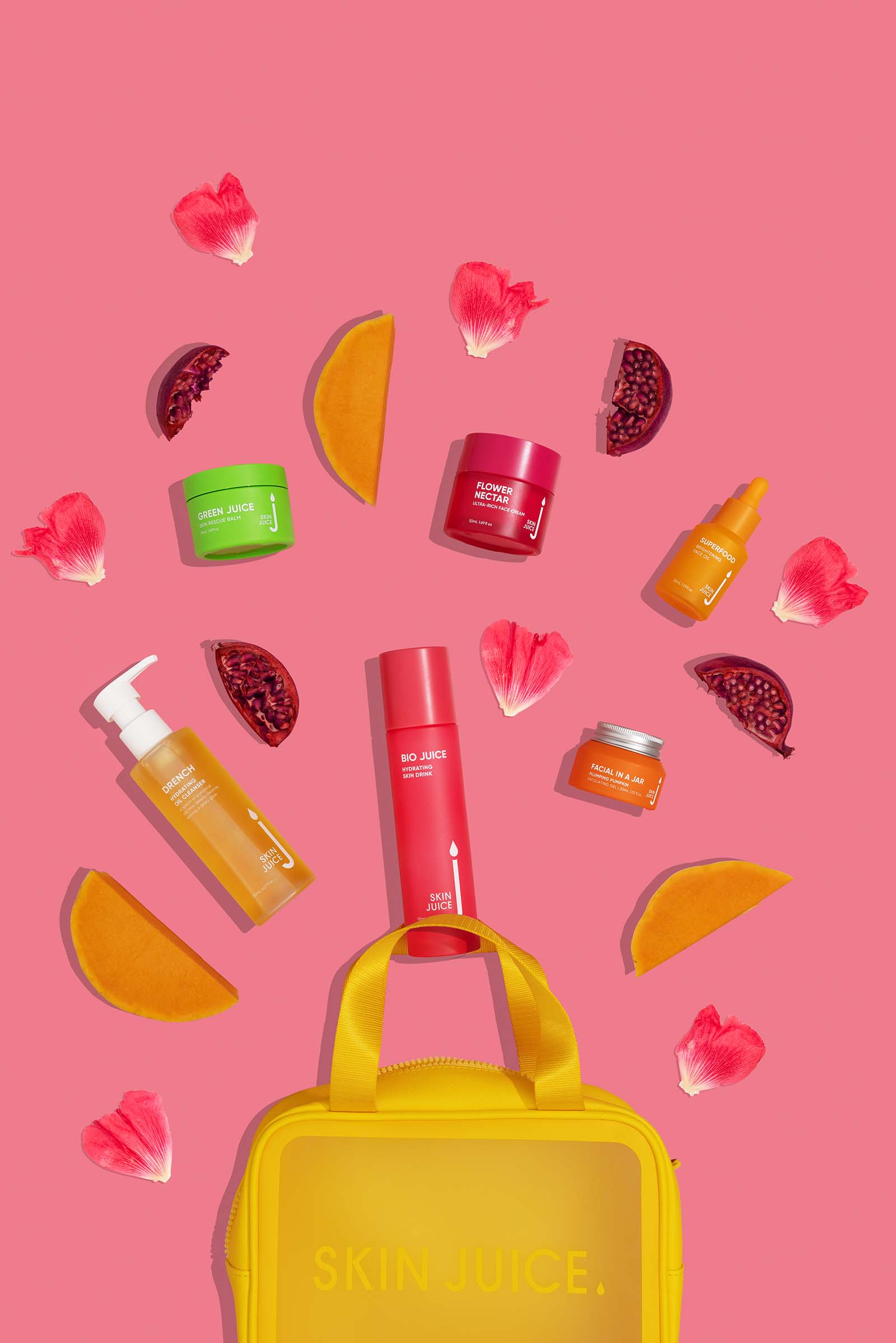 Colourful Skincare Product Photography for a Vibrant Skincare Brand By Colourpop Studio