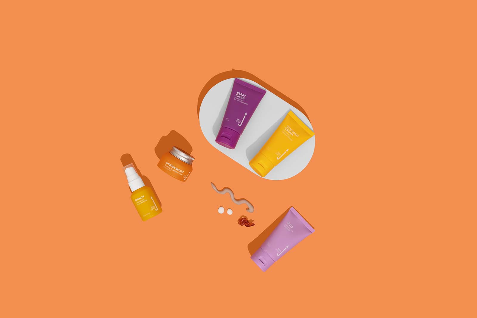 Colourful Skincare Product Photography for a Vibrant Skincare Brand By Colourpop Studio