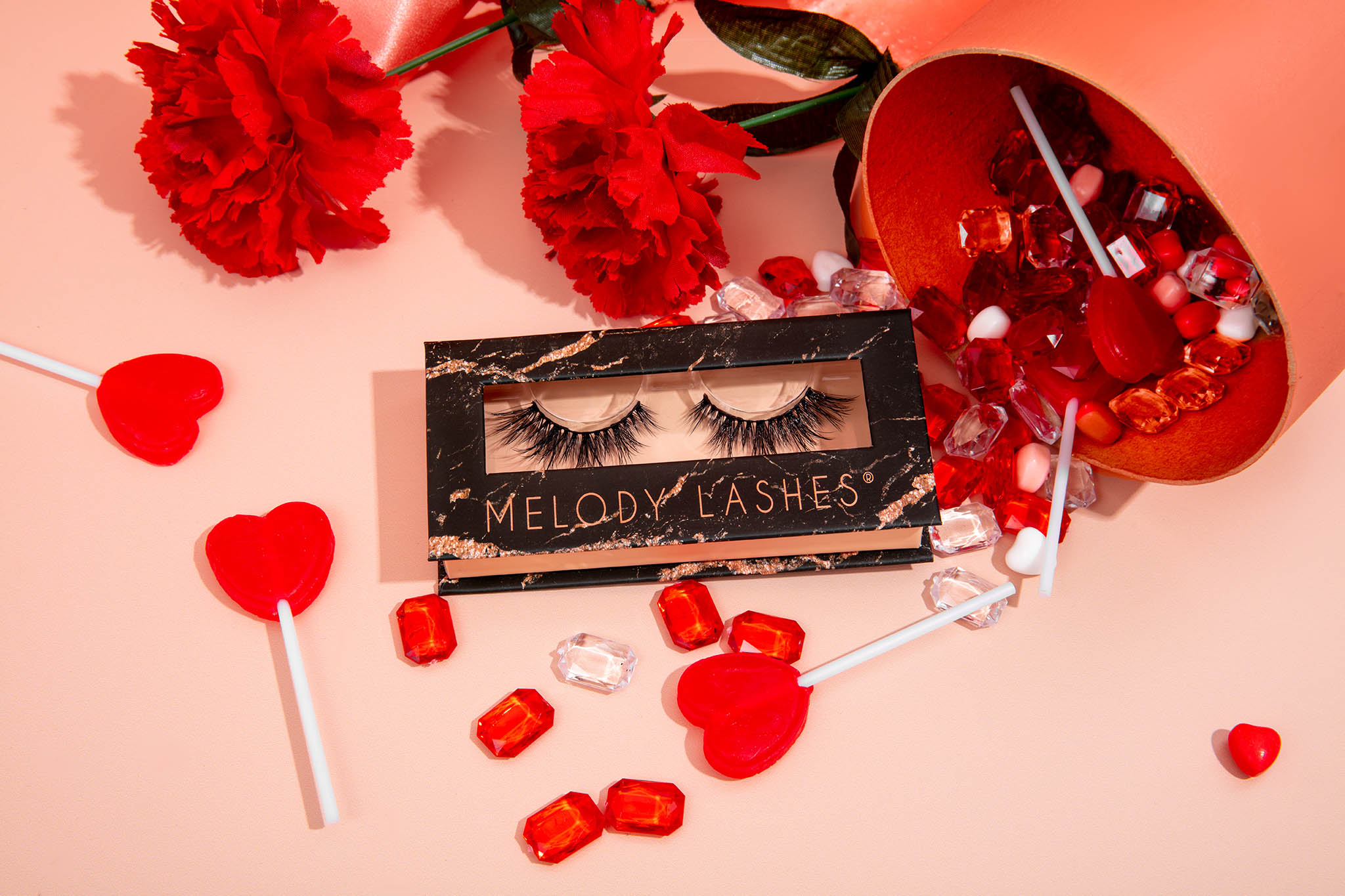 valentines day product photography ideas by colourpop studio