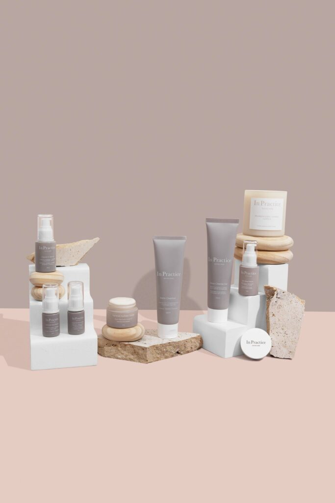 Neutral Skincare Product Photography: In Practice Skincare