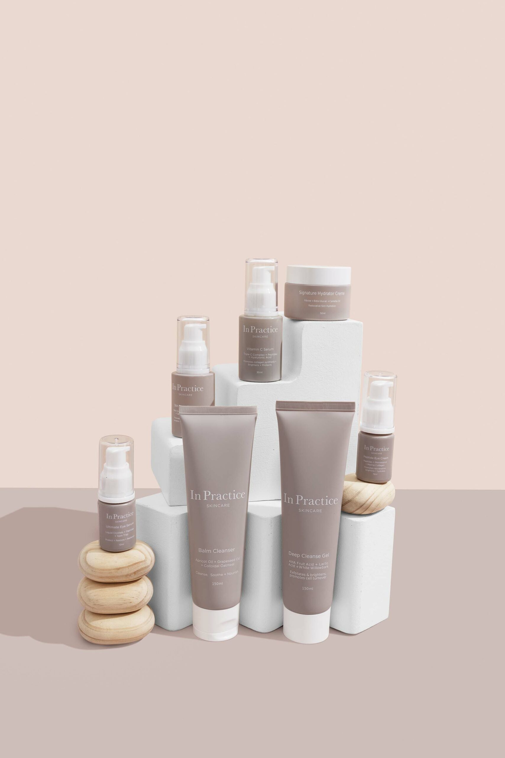 Neutral Skincare Product Photography: In Practice Skincare
