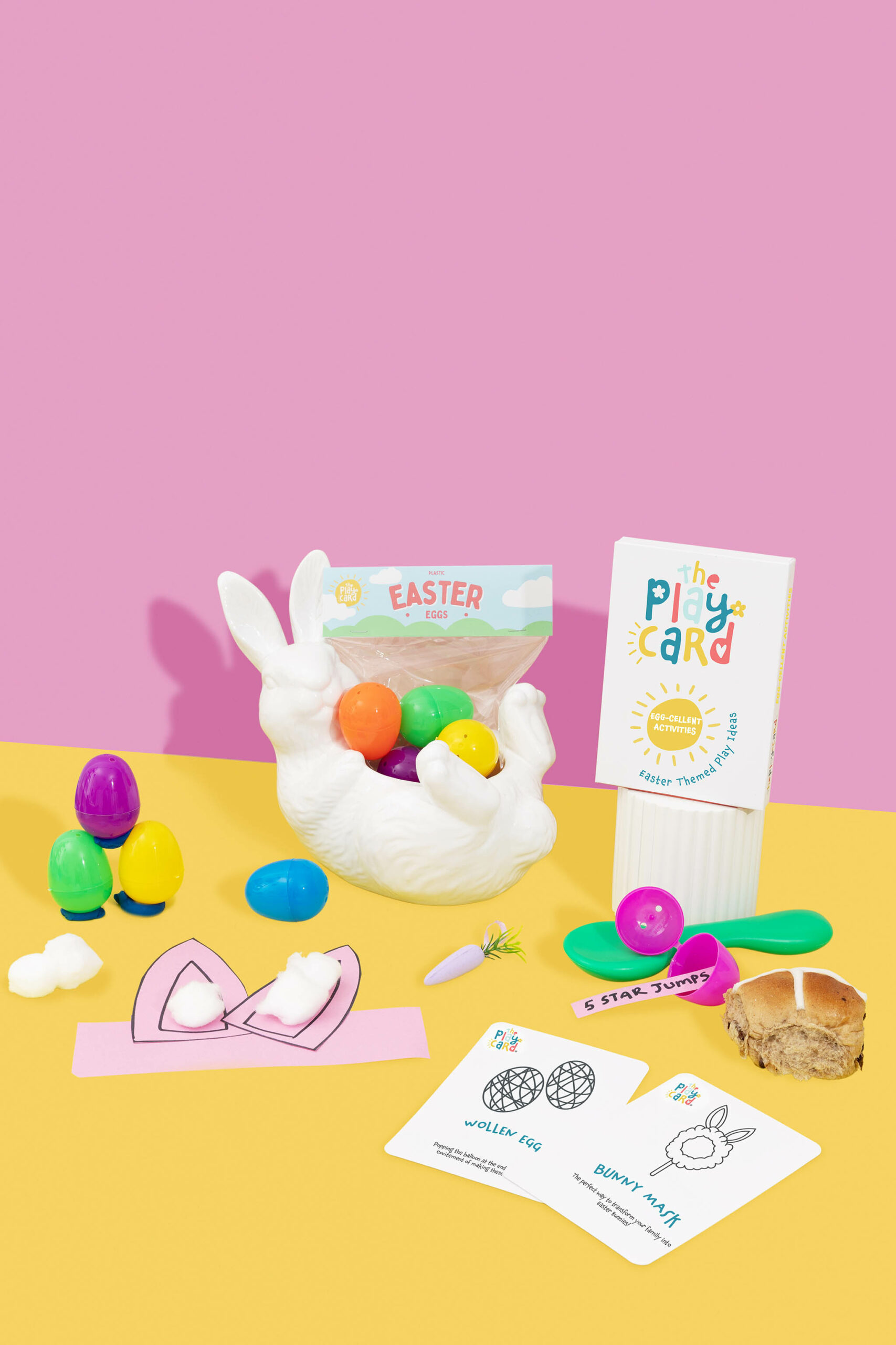 Easter product photo for Play cards. Styled themed photo by Colourpop Studio 