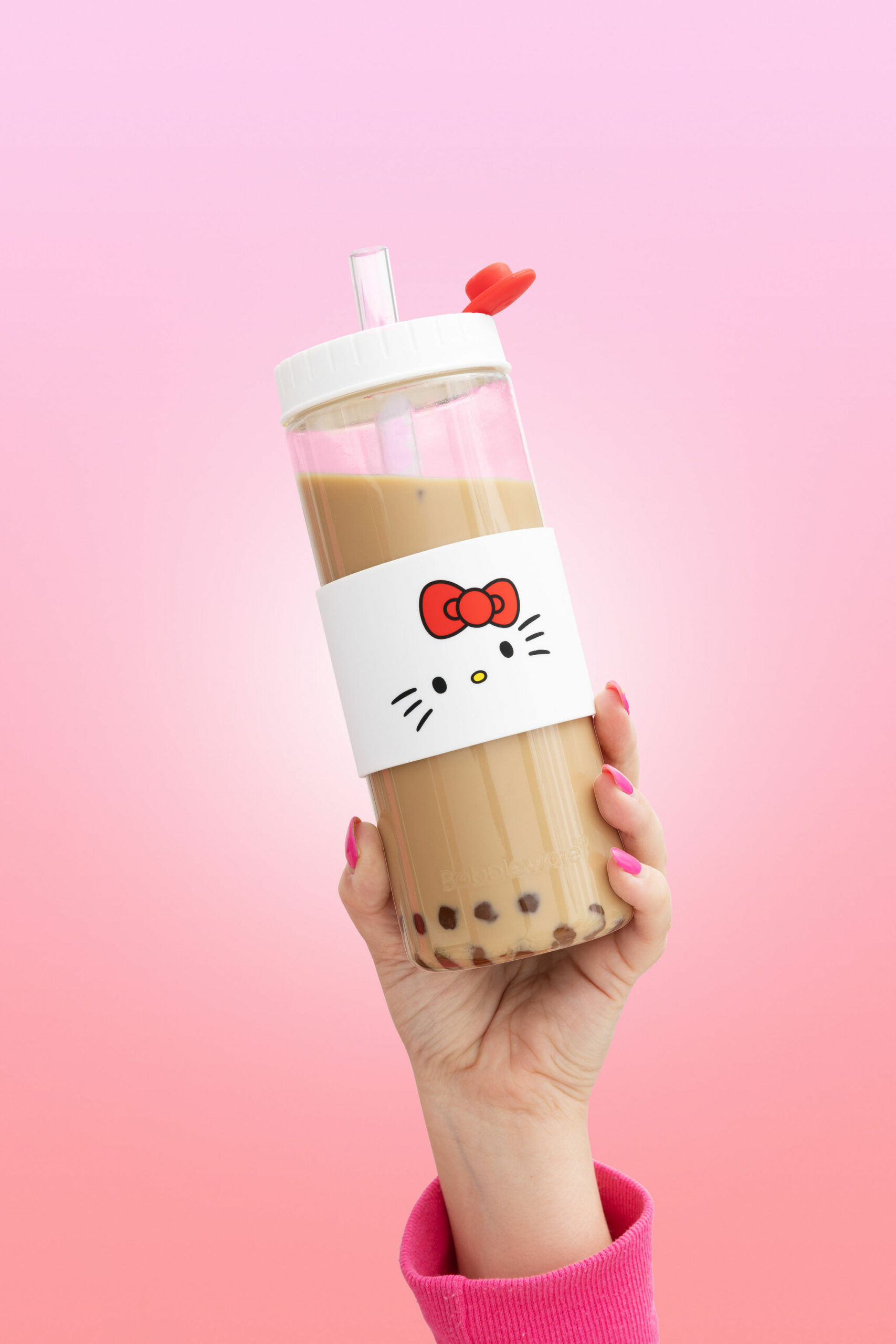 Bubble Tea Product Photography for reusable drinkware brand Bobbleware. Colourful Content styled by Colourpop Studio