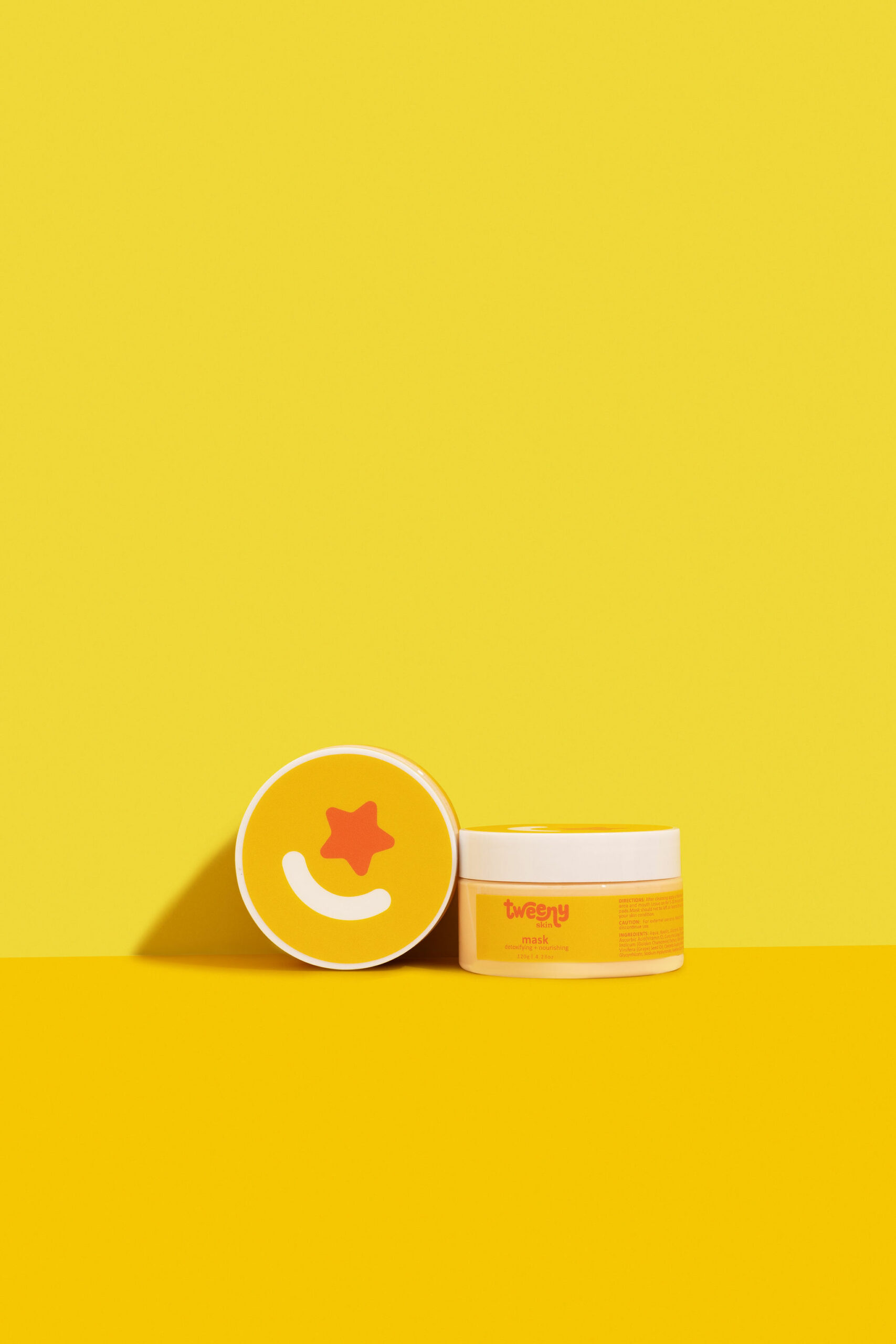 bright and bold product photography for a tween skincare brand. Creative product photography by Colourpop Studio